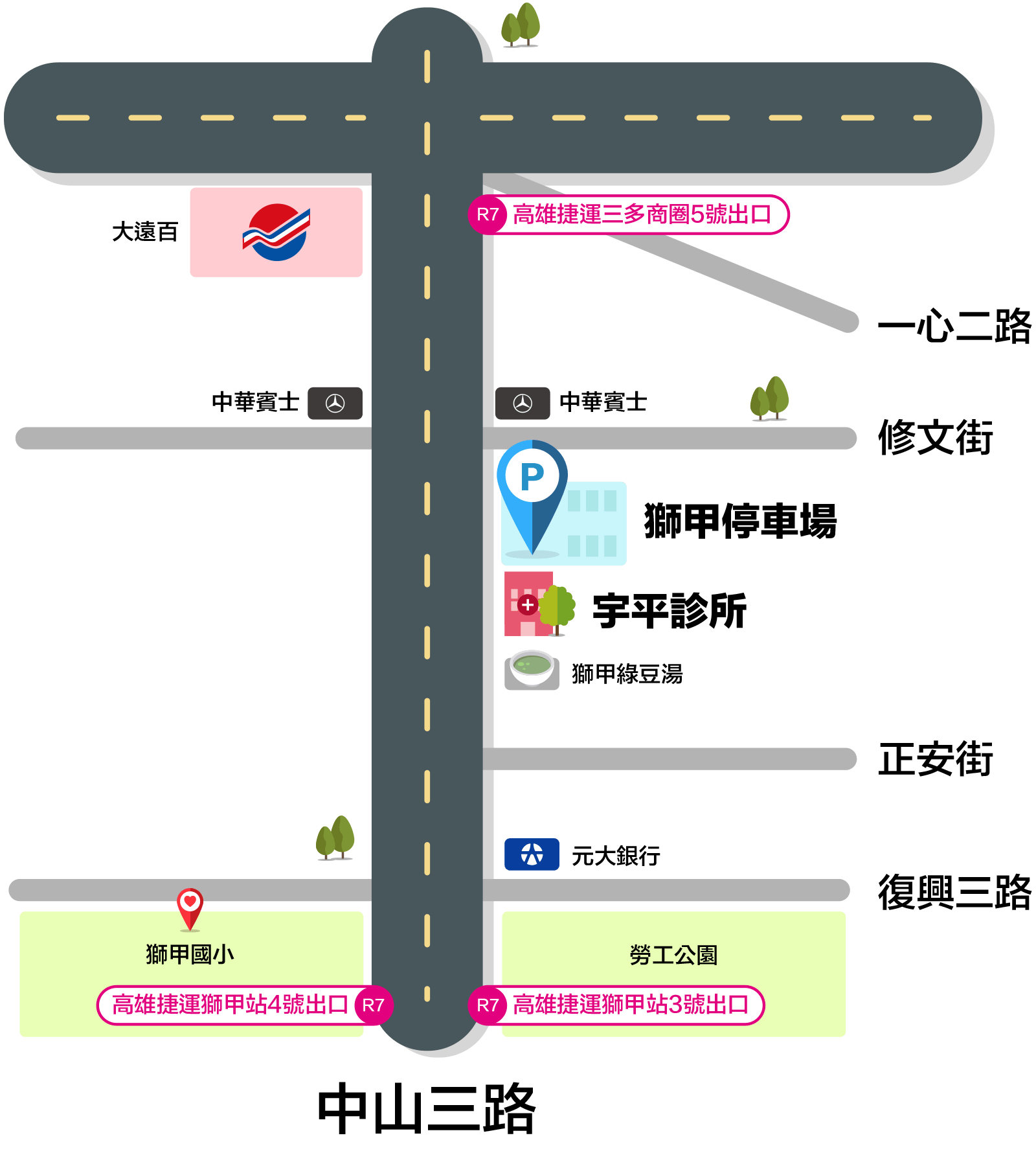 鄰近停車場